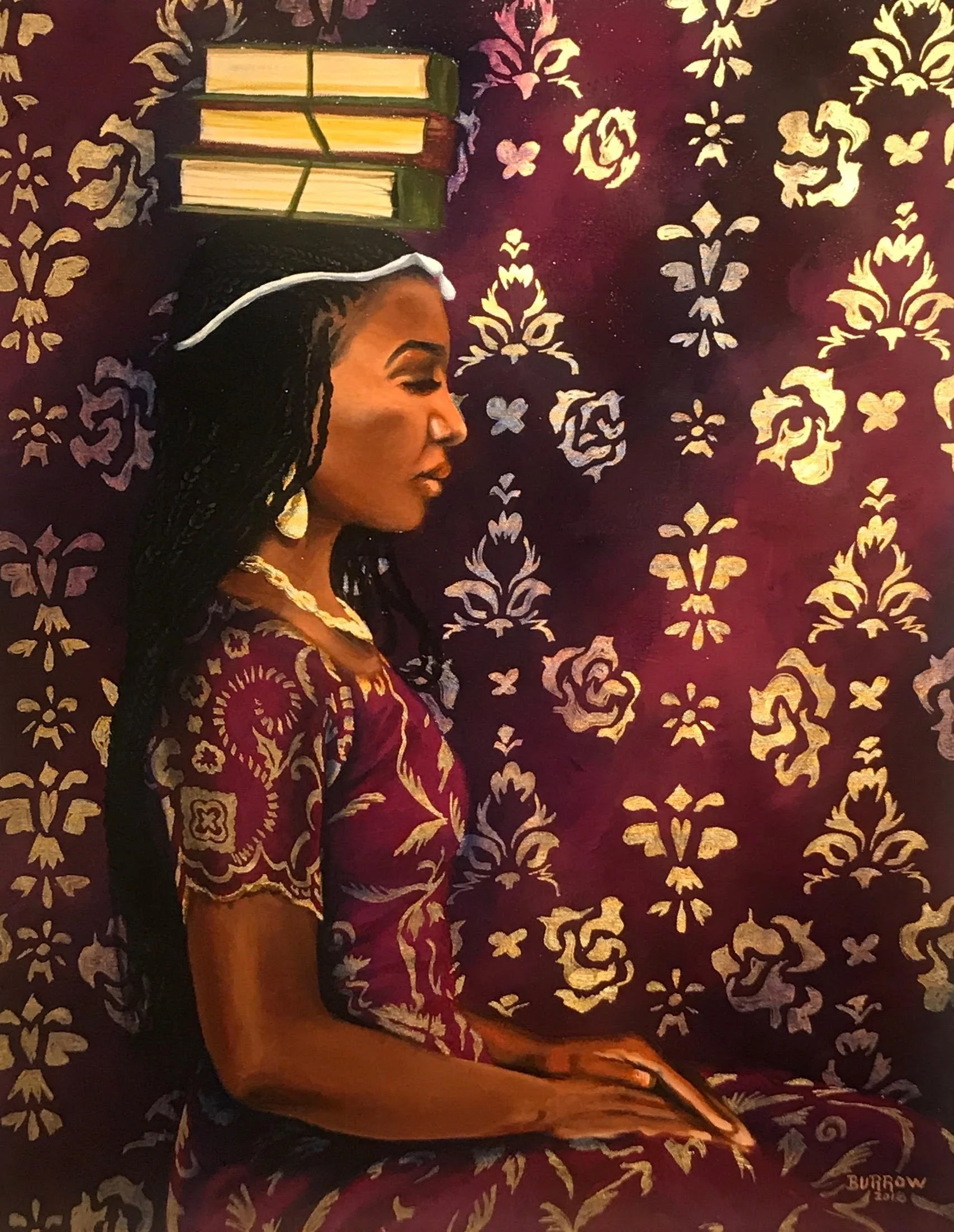  Nubari   (Sold) 
Oil on canvas
30 x 24 inches