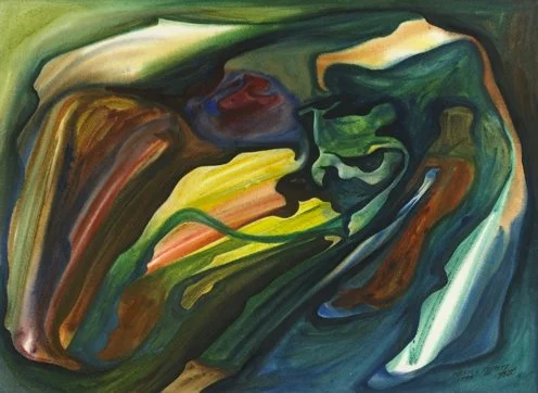  Mexico, 1973   (Sold) 
Watercolor
22 x 30 inches