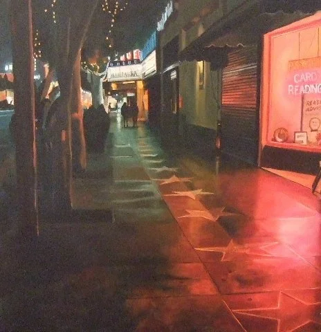  Walk of Fame 
Oil on canvas
27 x 27 inches