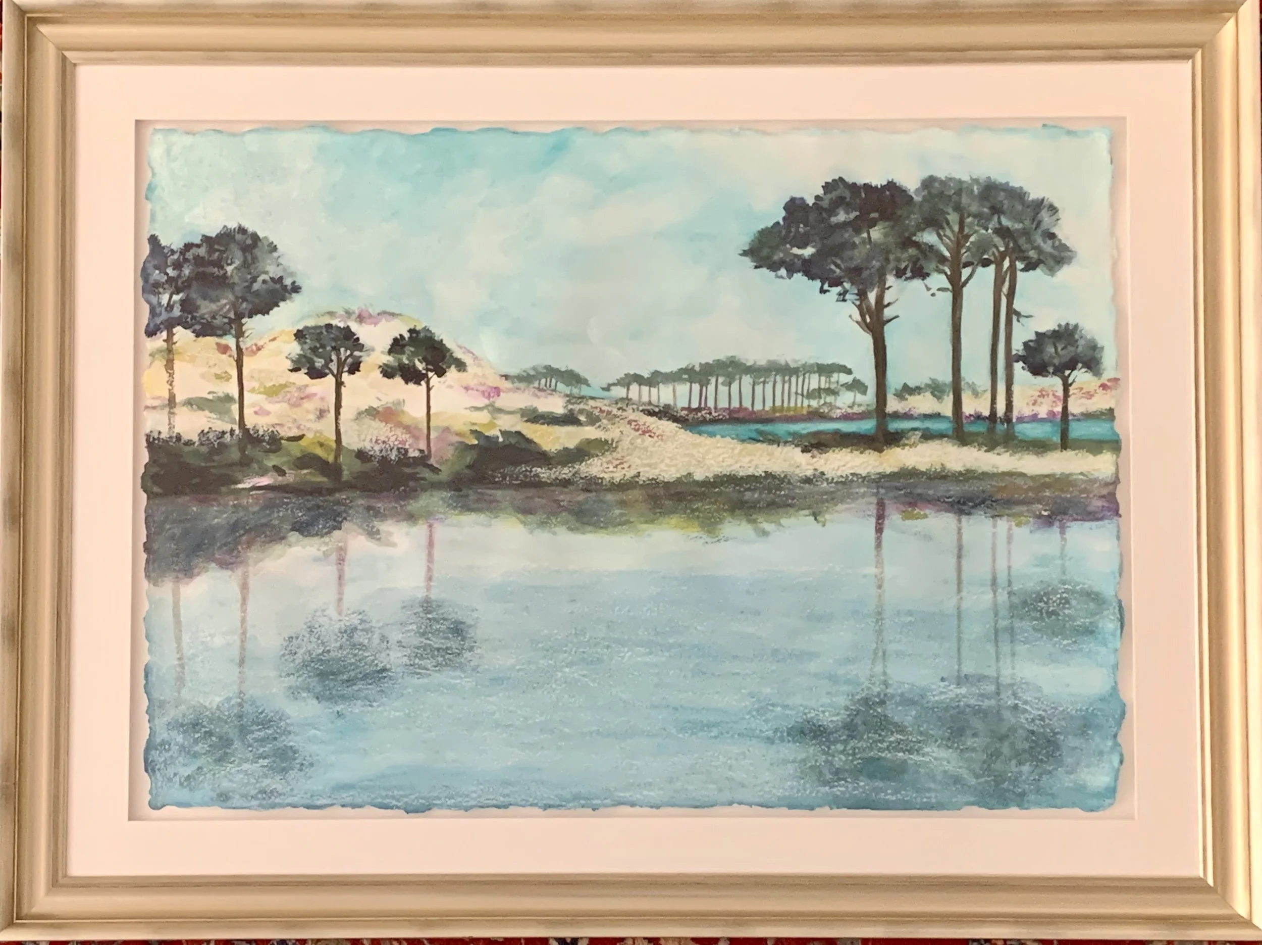  Celebratory Reflections 
Watercolor
33 x 46 inches
