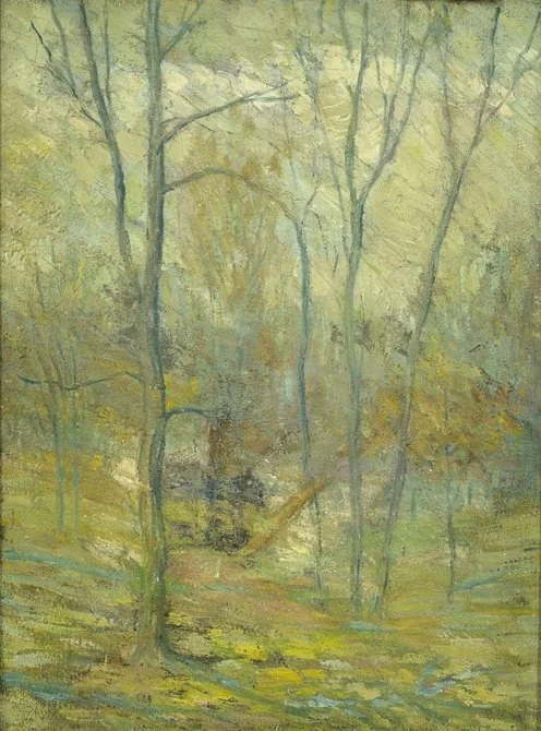  Woodland Landscape, 1893 
Watercolor
24 x 18 inches