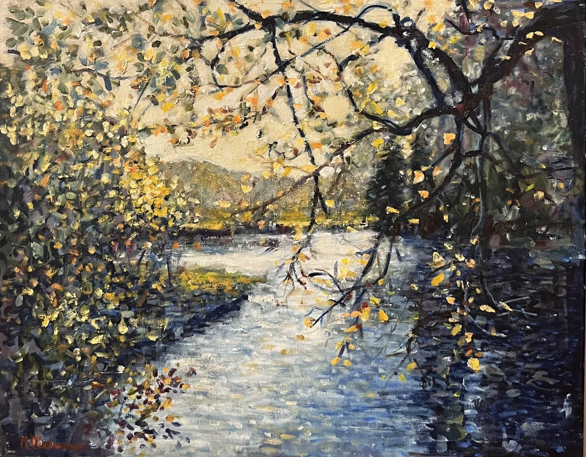 strong Forest Park 
Oil on canvas
16 x 20 inches