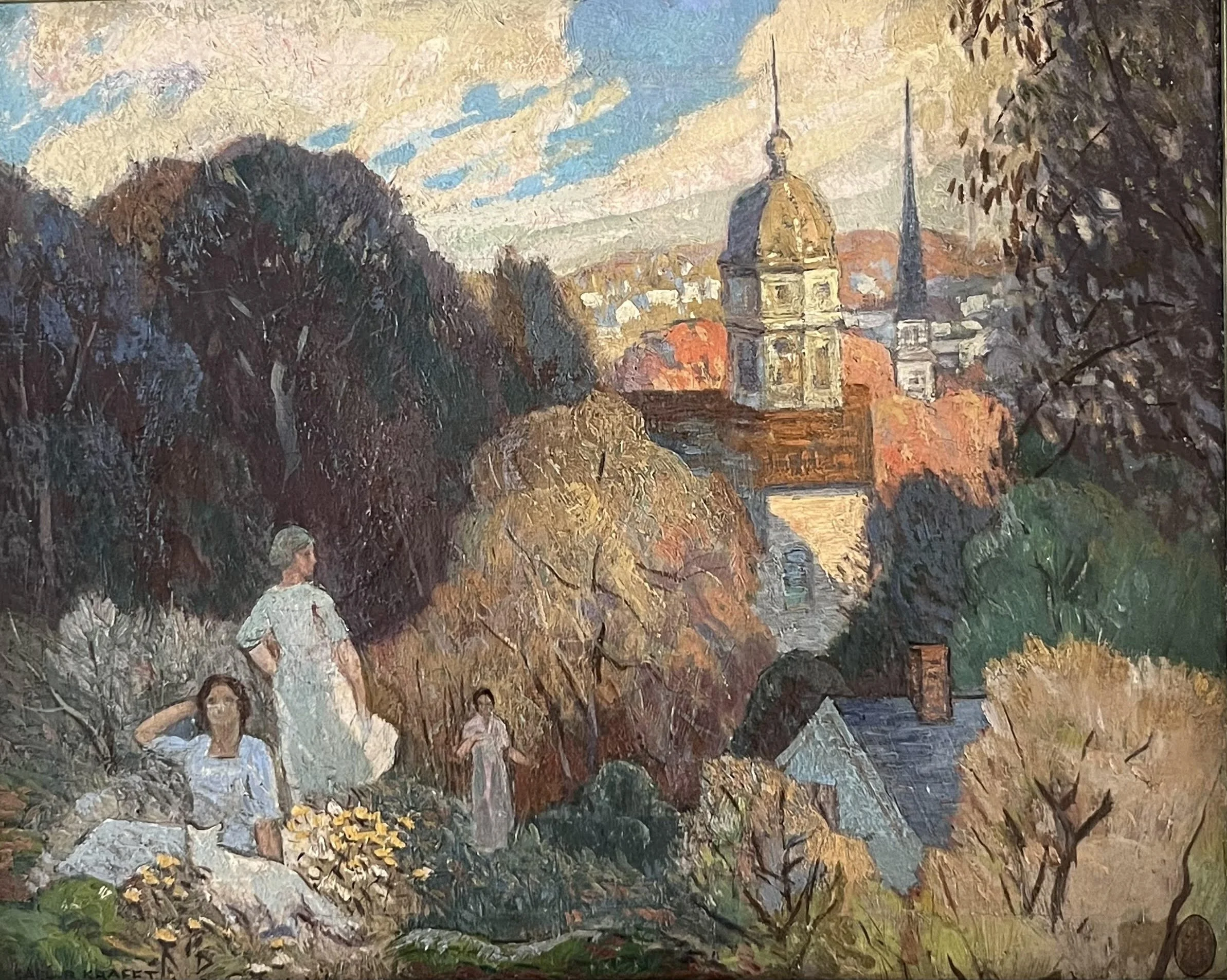  From the Heights 
Oil on canvas
16 x 20 inches