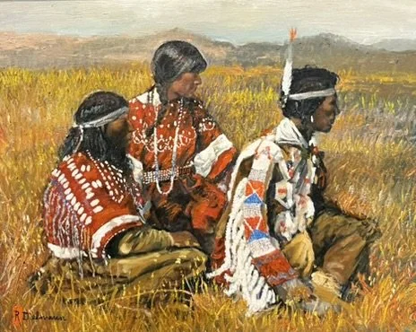  Sitting 
Oil on canvas
16 x 20 inches