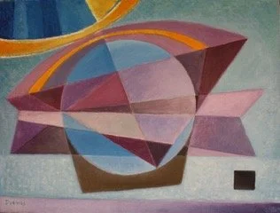  Purple Pendulum, 1984 
Oil on canvas
30 x 40 inches