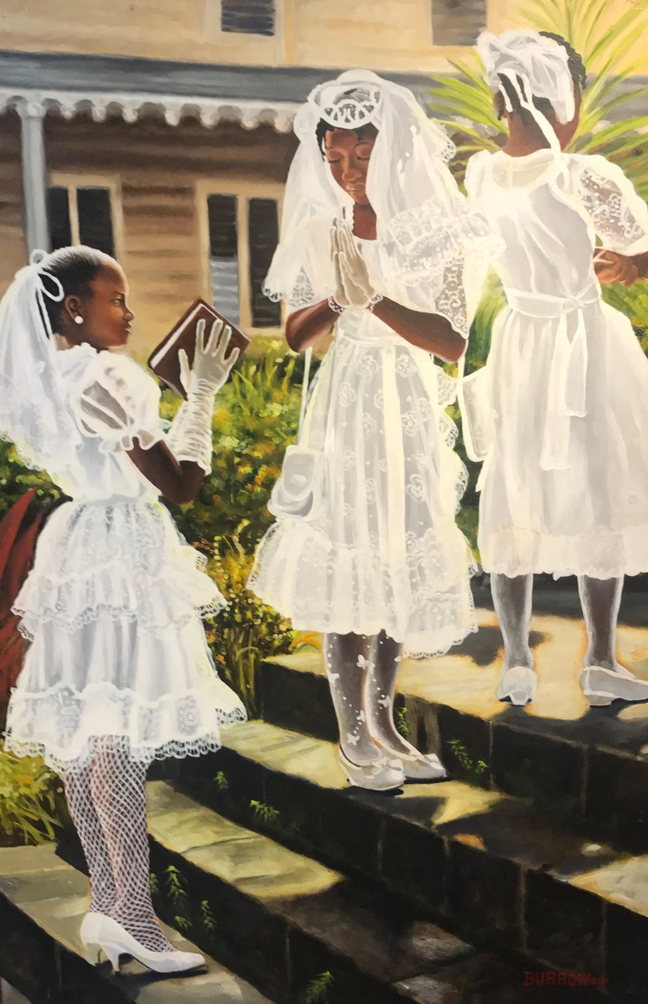  Charleston   (Sold) 
Oil on board
47 x 31 inches