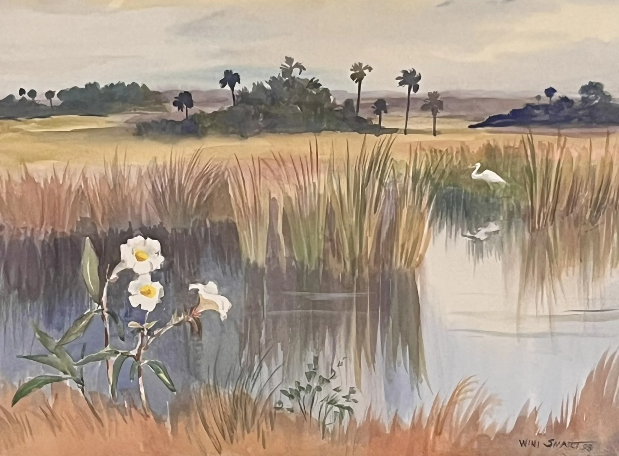  Wildflowers 
Watercolor on paper
12 x 16 inches