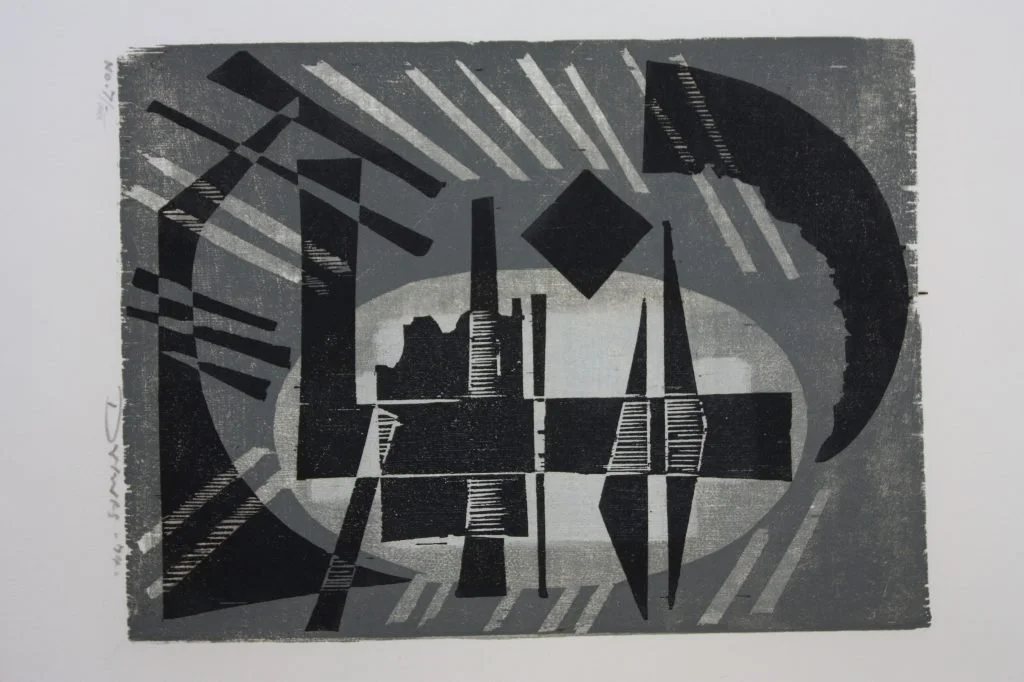  Expanding Force, 1974 
Woodcut
15 x 11  inches