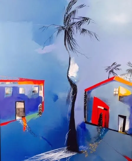  Modernist 
Mixed media
48 x 39 inches
