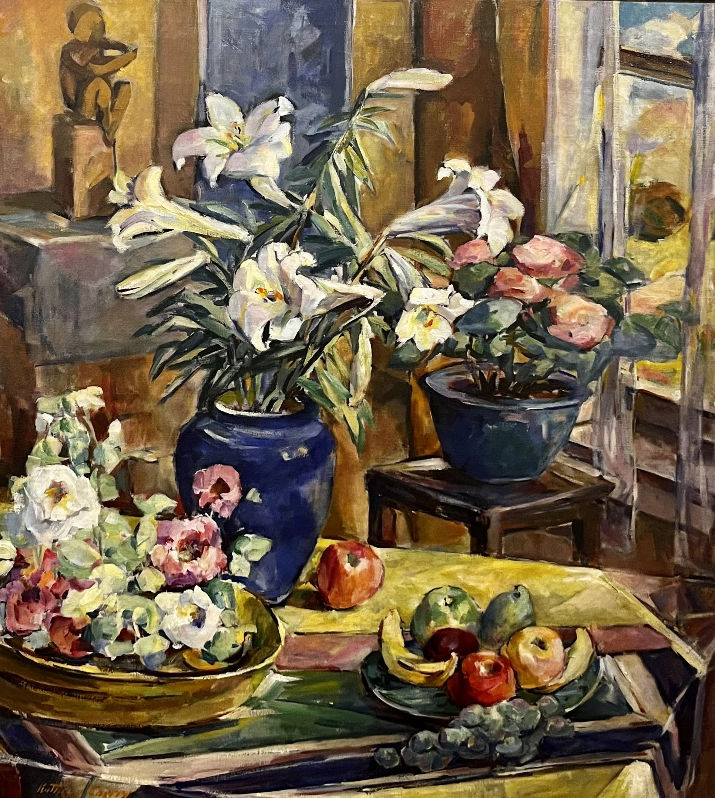  Interior Still Life 
Oil on canvas
40 x 36 inches