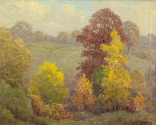  Fall in Nashville   (Sold) 
Oil on canvas
23 x 29 inches