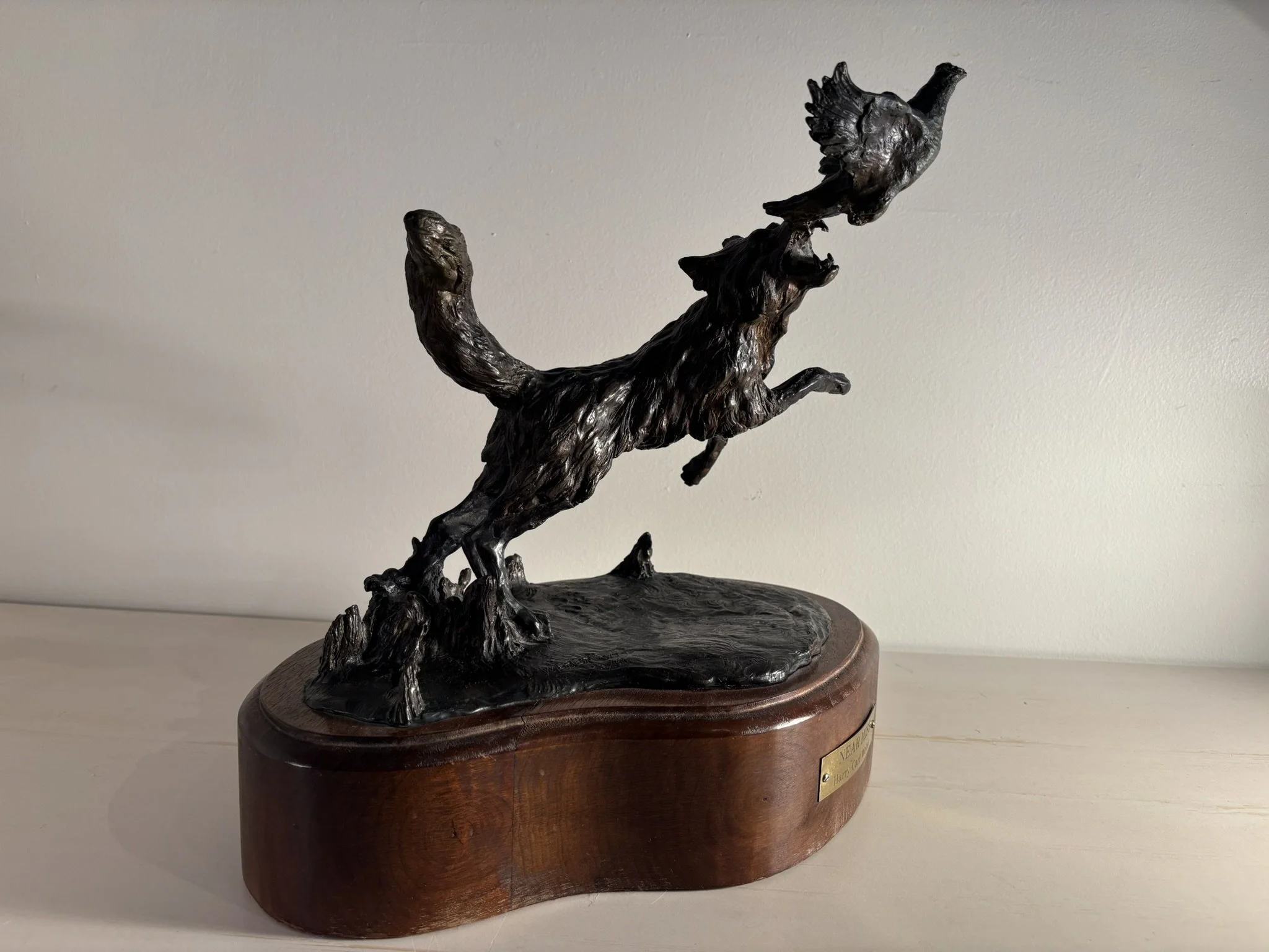 Near Miss
Bronze
14 x 12 x 9 inches