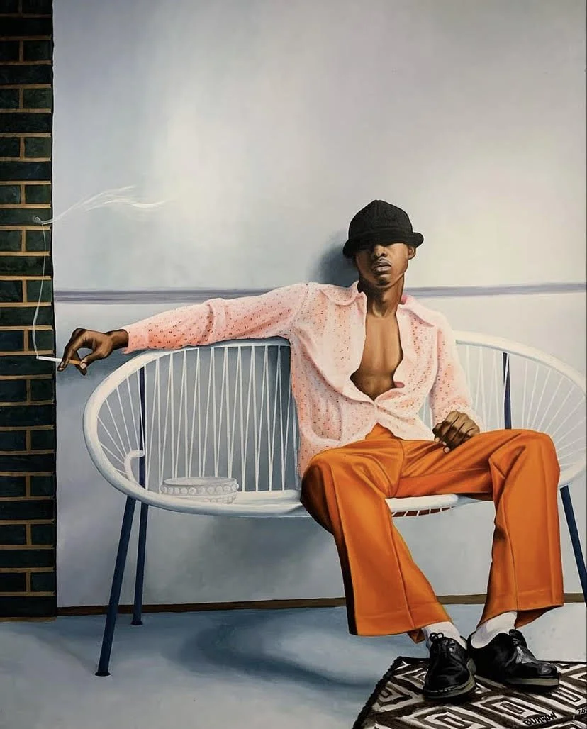  I'll Be Right Here   (Sold) 
Oil on canvas
60 x 48 inches