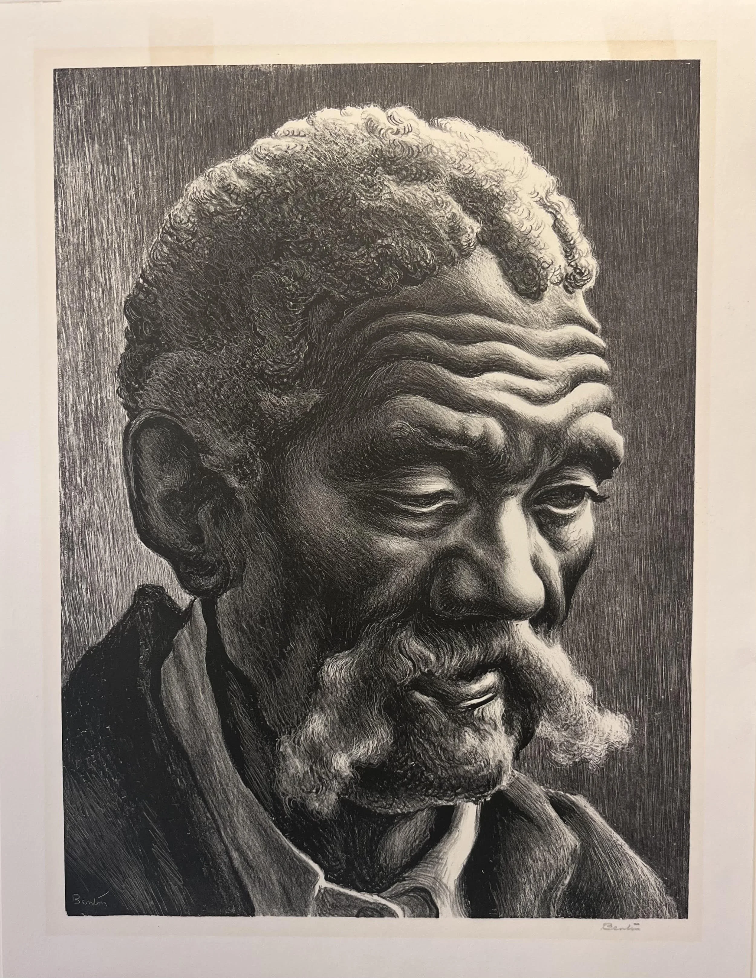  Aaron, 1941 
12 ¾ x 9 ½ inches