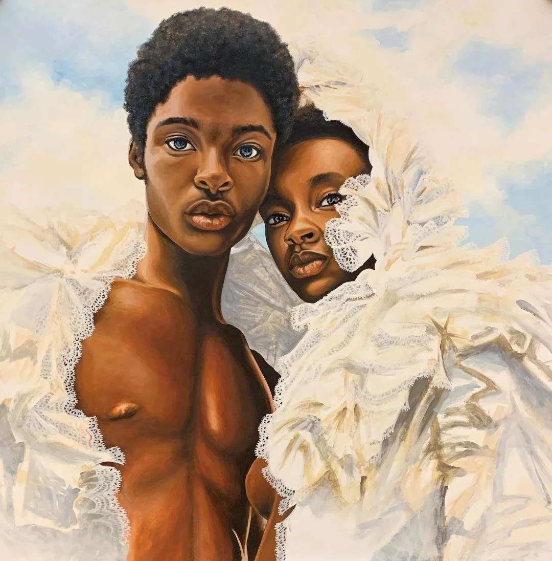  Young Love   (Sold) 
Oil on canvas
38 x 38 inches