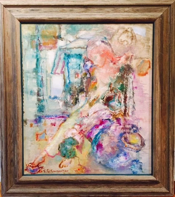   Woman, 1961 
Oil on canvas
19 x 22 inches
