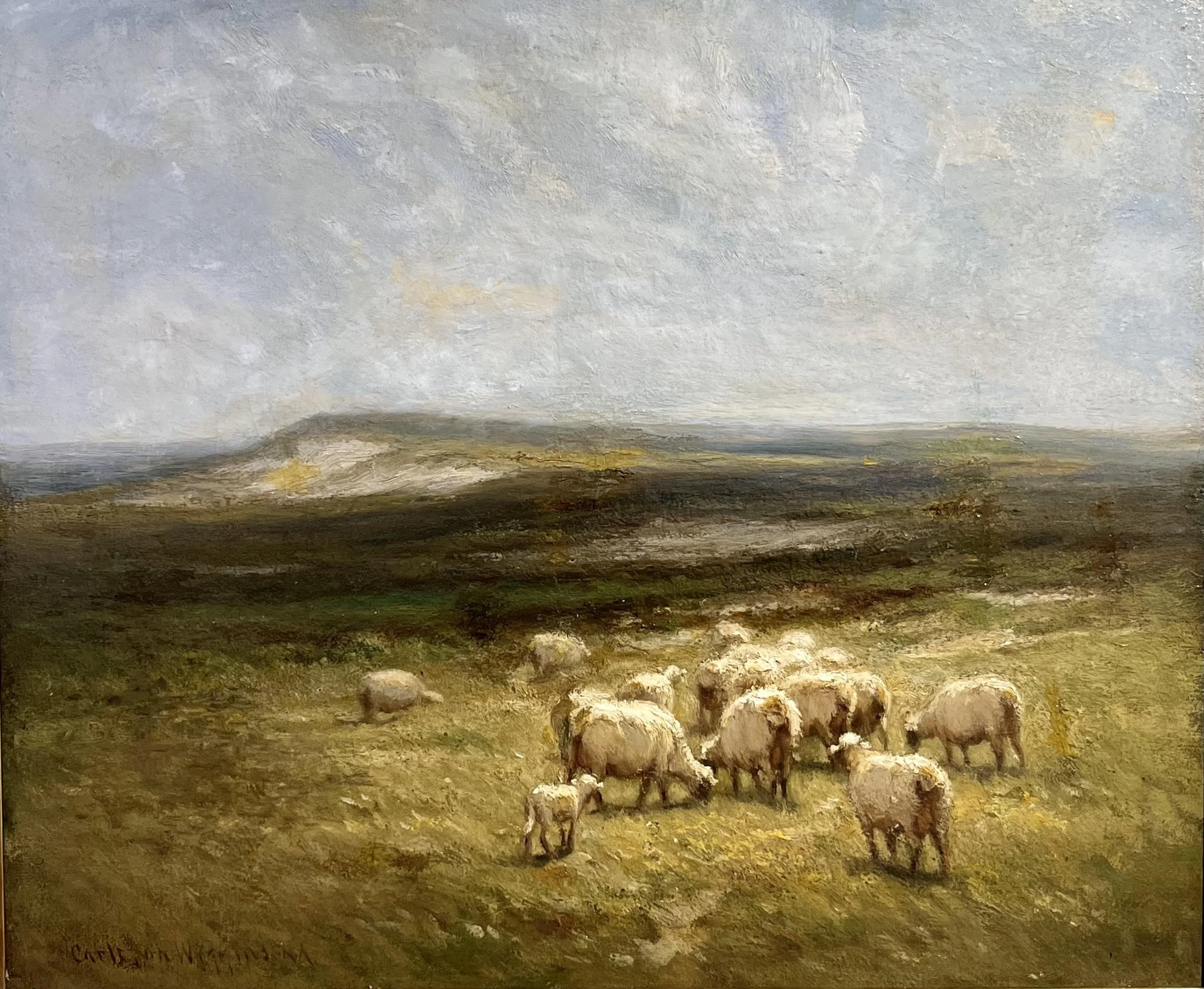  Pastoral Scene 
Oil on panel
25 x 30 inches