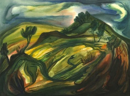  Mexico, 1966   (Sold) 
Watercolor
22 x 29 inches