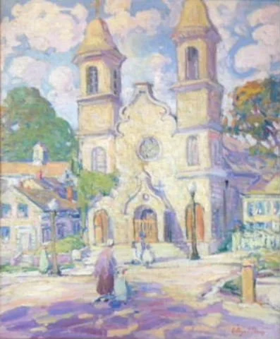  Cathedral 
Oil on canvas board
24 x 20 inches