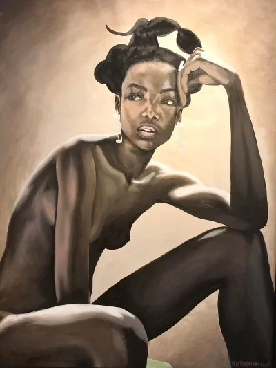  Nude #1   (Sold) 
Oil on canvas
42 x 32 inches