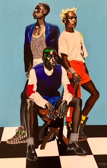 The Trinity   (Sold) 
Oil on canvas
43 x 28 inches