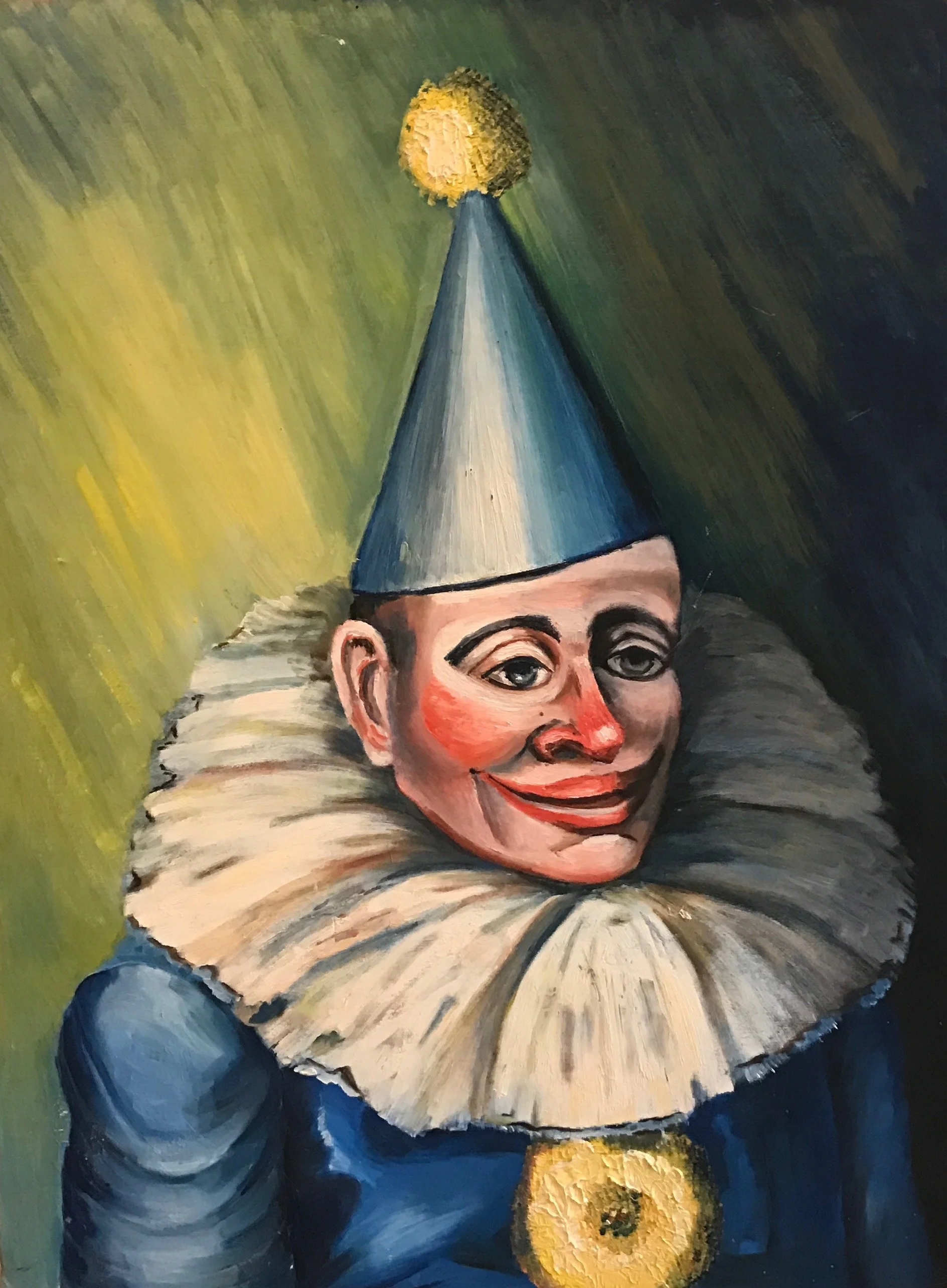  Circus Clown Series No. 2 
Oil on panel
24 x 18 inches
