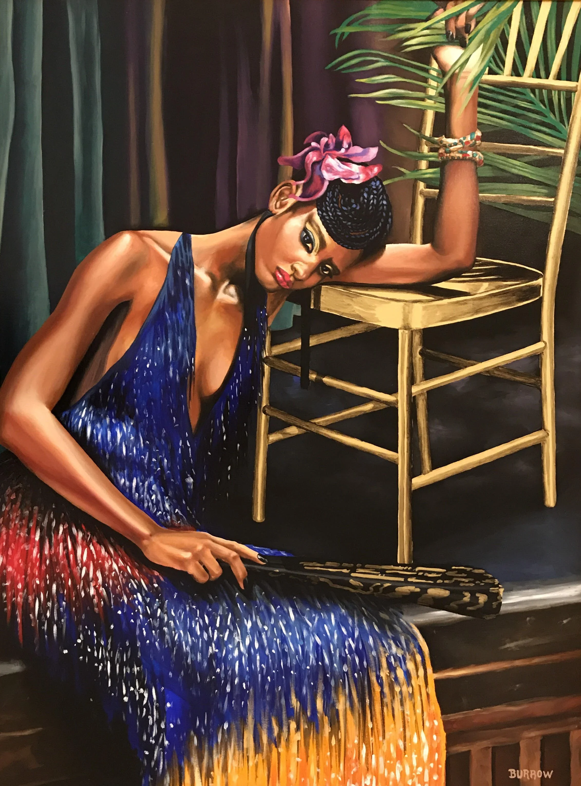   Reverie    (Sold) 
Oil on canvas
30 x 40 inches