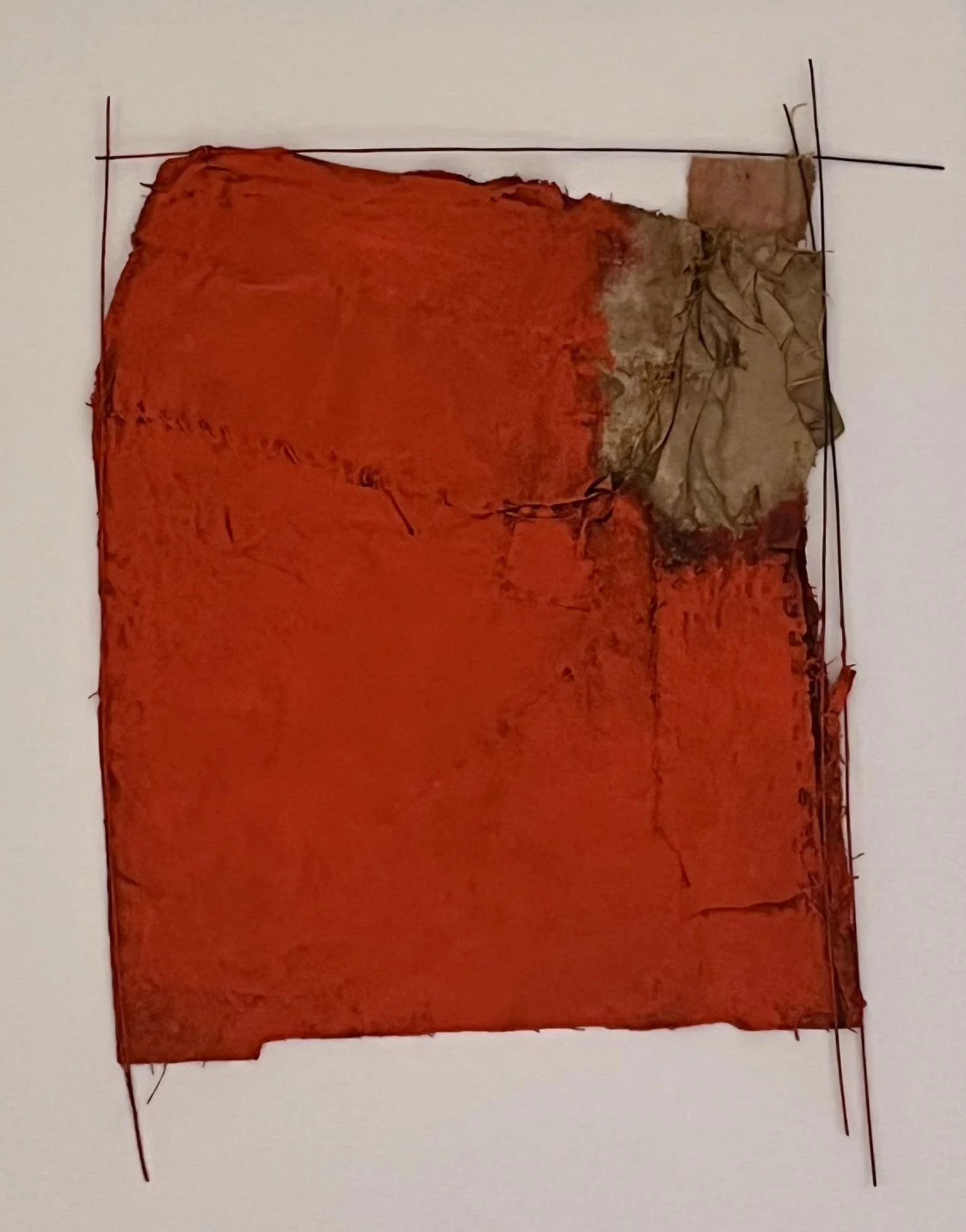  Abstract Red 
Mixed media
32 x 25 inches