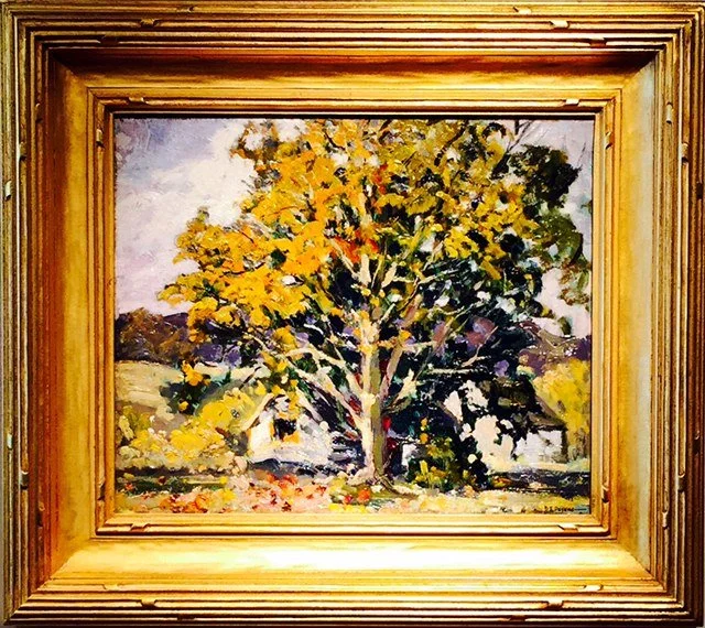  St. Mary's, Missouri     (Sold) 
Oil on canvas board
14 x 17 inches