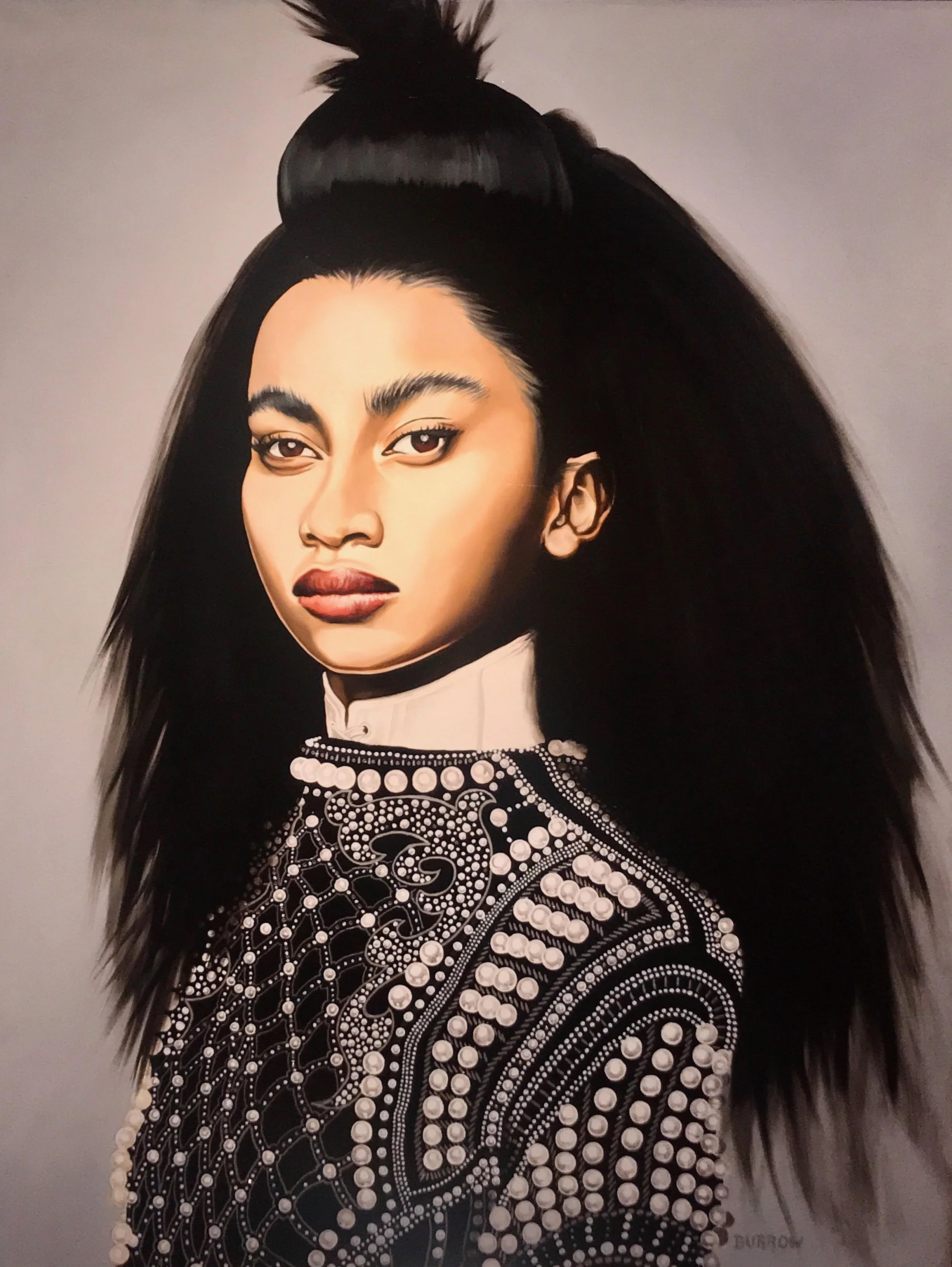  Bormana    (Sold) 
Oil on canvas
53 x 40 inches