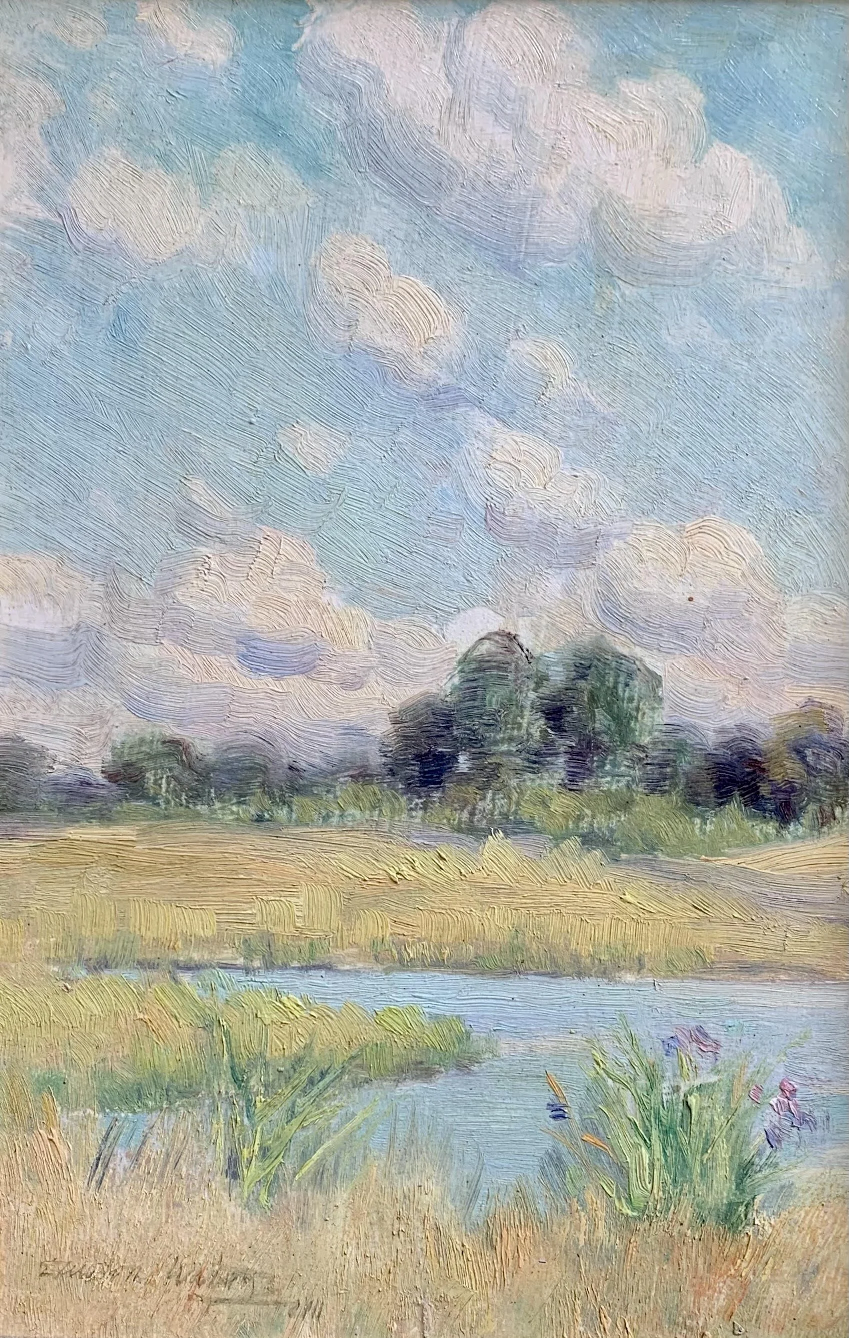  Landscape 
Oil on board
11 ½ x 7 ½ inches