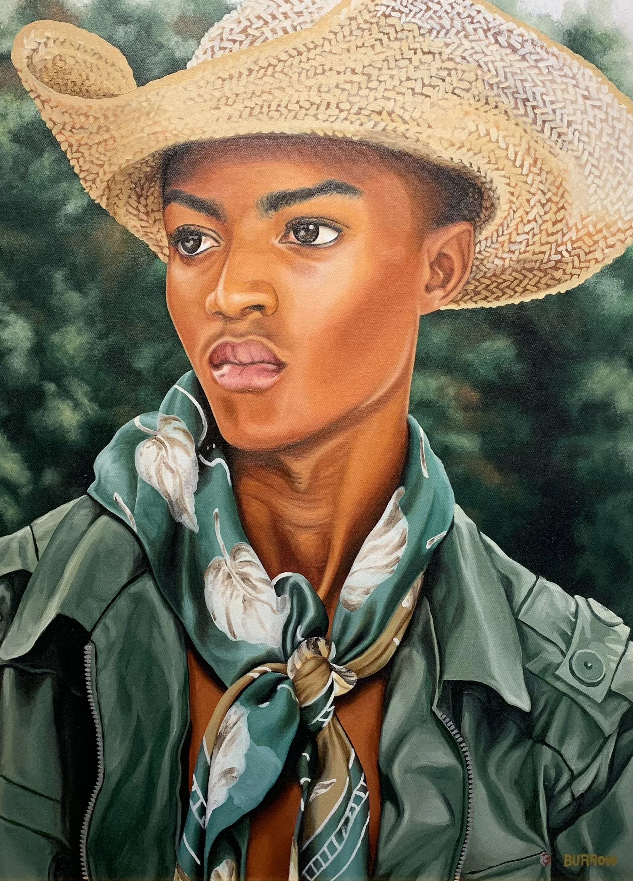  Son of the Soil   (Sold) 
Oil on canvas
32 x 23 inches