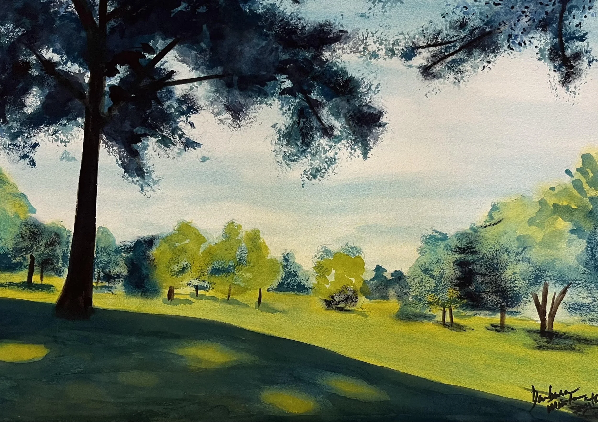  Algonquin Country Club 
Watercolor
22 x 29 ½ inches