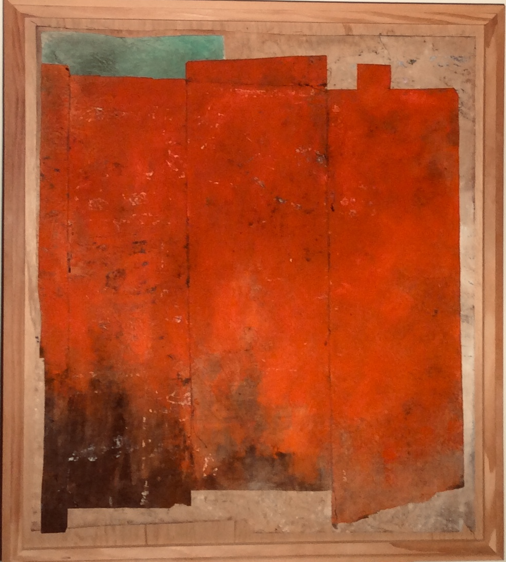  Sunrise 
Painted canvas on wood
49 x 44 inches