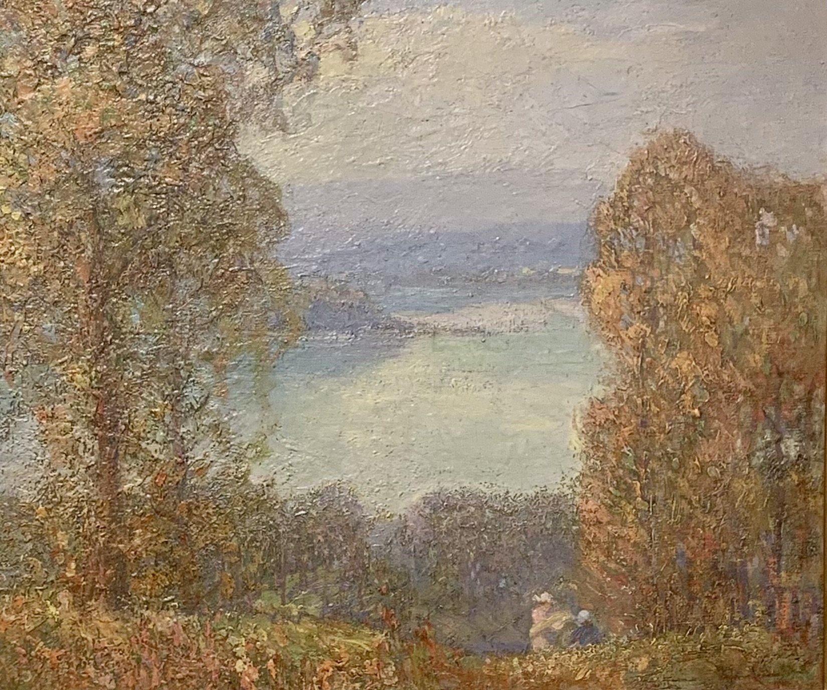  View from Elsah 
Oil on canvas
12 x 16 inches