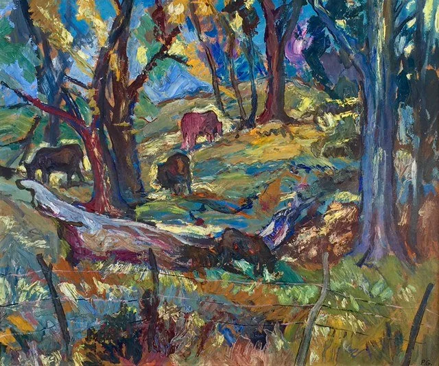  Hallet Farm II 
Oil on canvas
27 x 32 inches