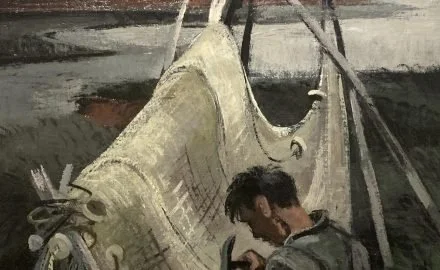  Eskimo Mending the Net 