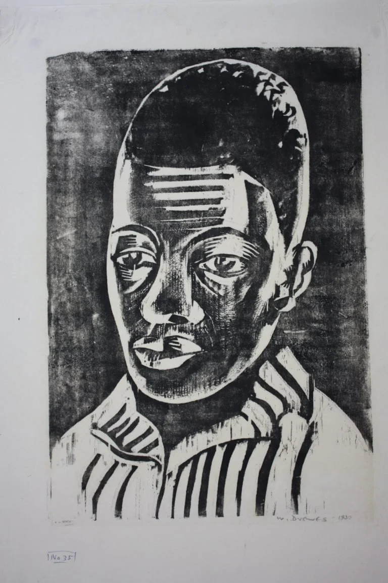  African American Boy, 1930 
Woodcut
13 ½ x 9 inches