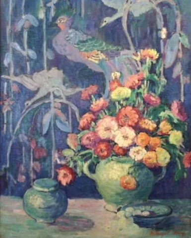  Floral II 
Oil on canvas
30x 24 inches