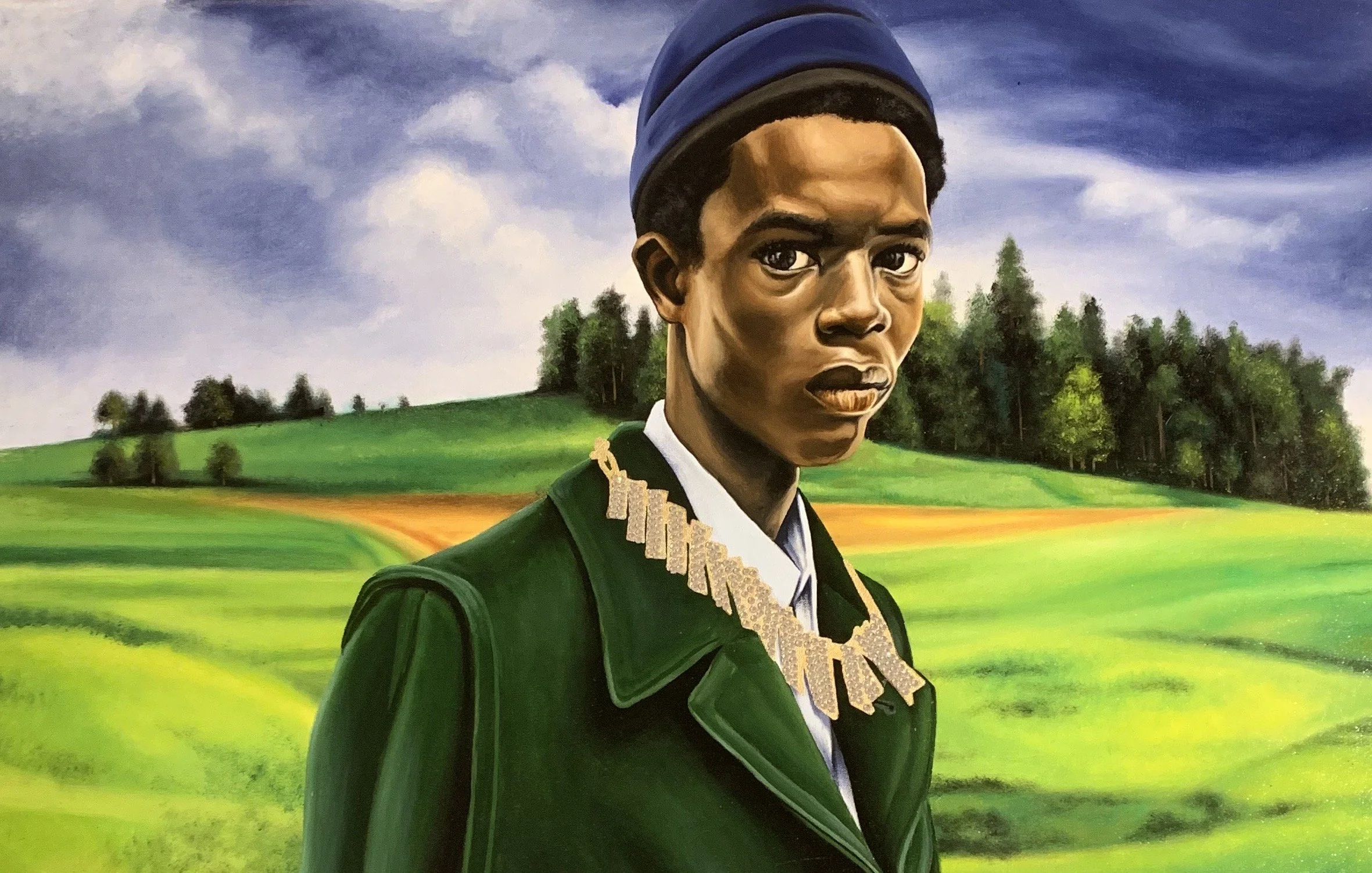  The Calm Before I Make It Rain   (Sold) 
Oil on canvas
24 x 37 ½ inches