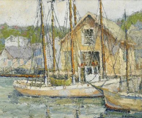 Gloucester 
Oil on panel
14 x 16 inches
