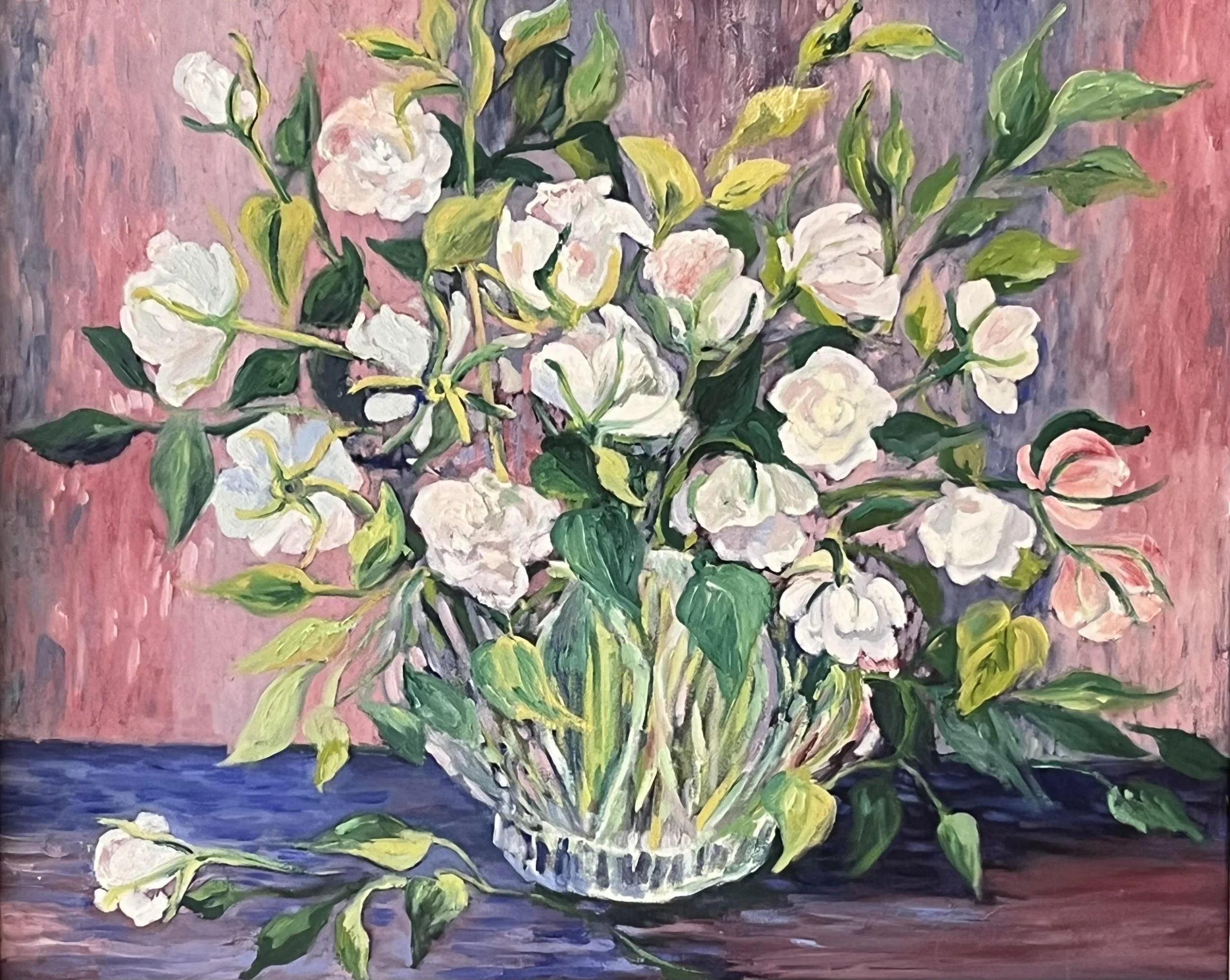  Floral Still Life 
Oil on canvas
24 x 30 inches