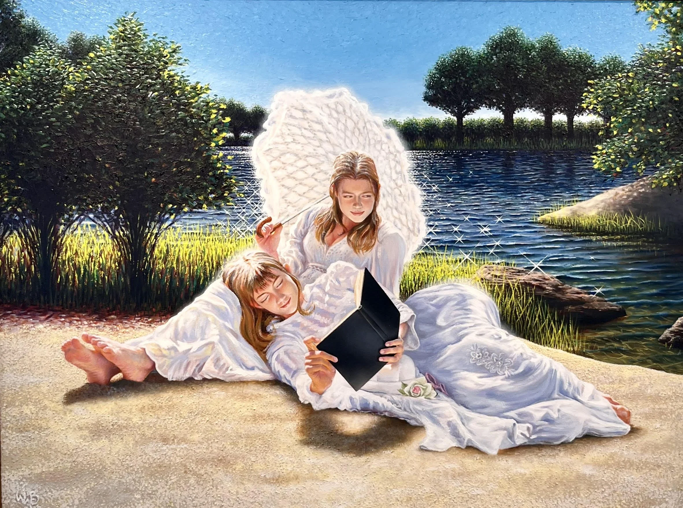 The Novella 
Oil on canvas
36 x 48 inches