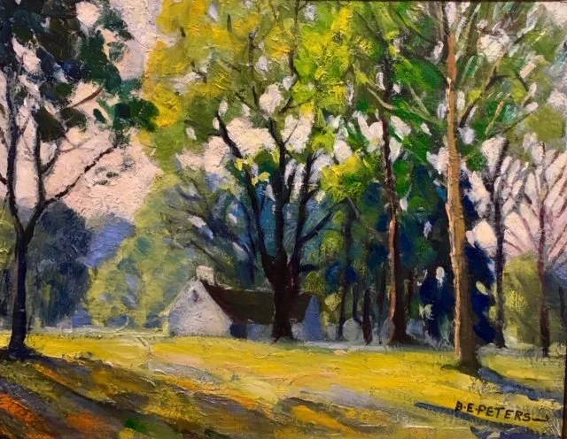  Missouri Landscape 
Oil on panel
7 x 10 inches