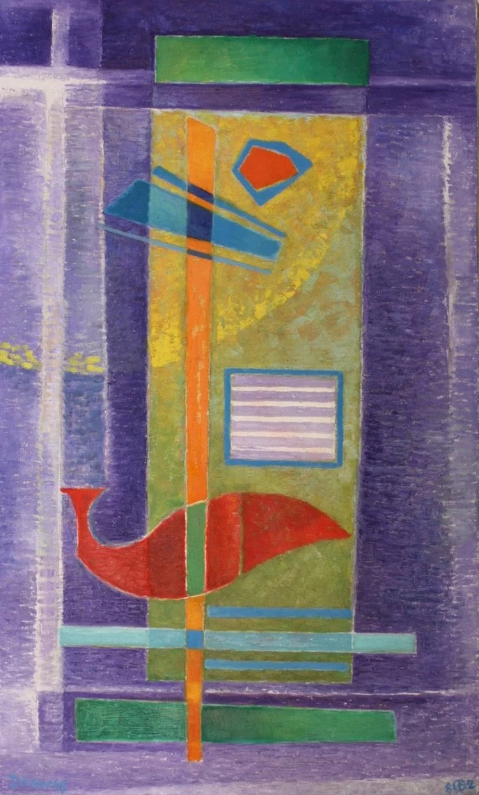  Celebration, 1982 
Oil on canvas
40 x 24 inches