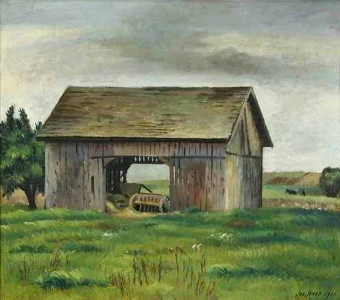  St. Charles County, Plowing the Field 
Oil on panel
16 x 18 inches
