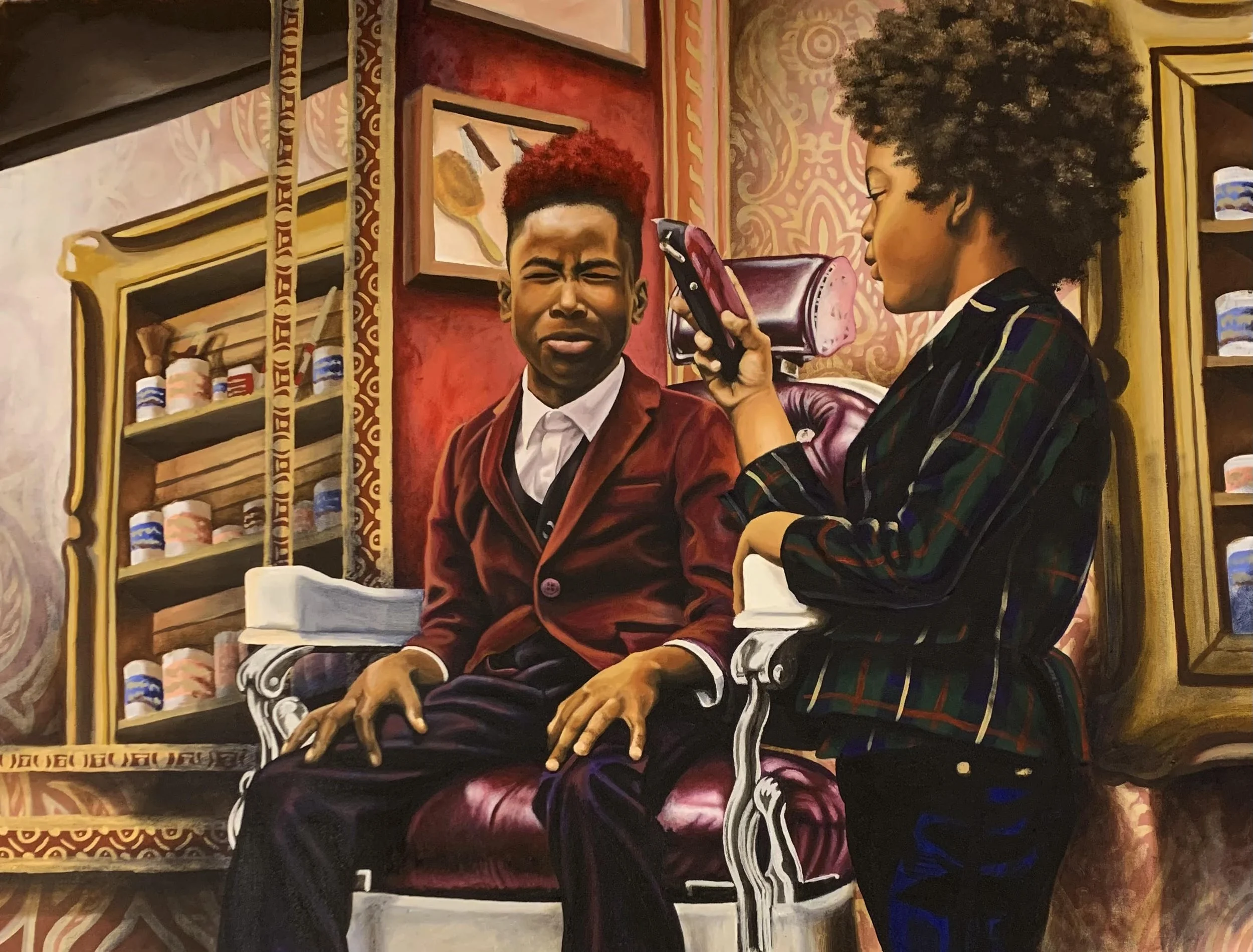  Trust Me 
Oil on canvas
28 x 36 inches