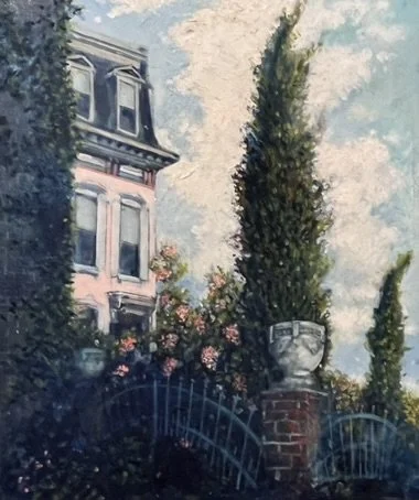  Dielmann-Kaiser House 
Oil on canvas
24 x 20 inches