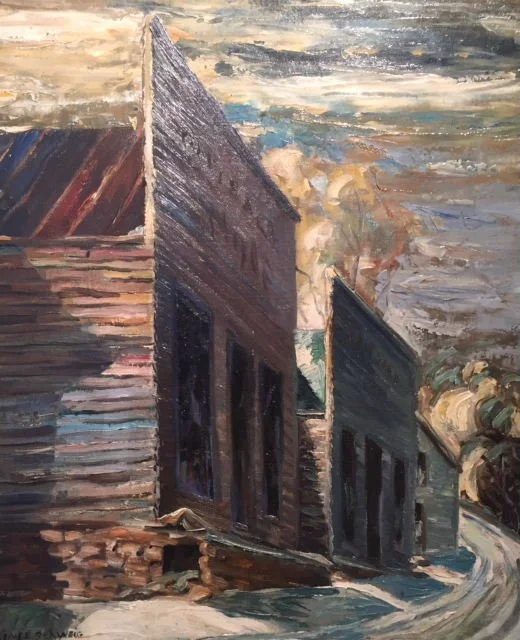  The Ozarks, 1942 
Oil on panel
24 x 20 inches