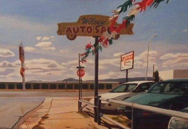  Auto Sales 
Oil on canvas
16 x 24 inches